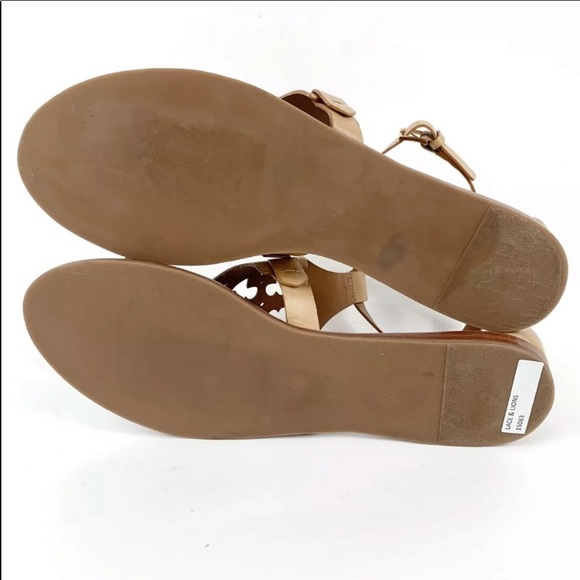 Size 10.5 Tory Burch Zoey Leather Sandals - Picture 4 of 4